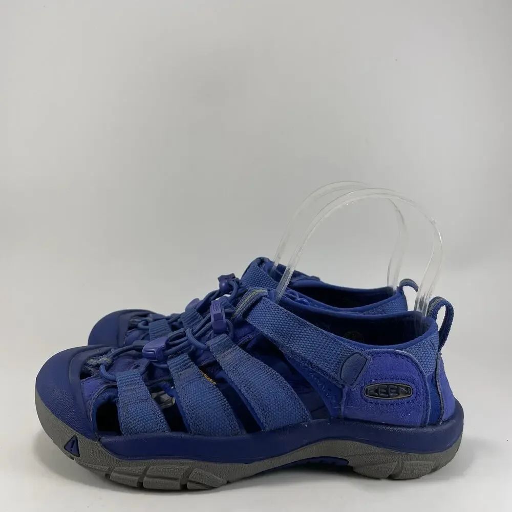 Keen Newport H2 Water Sandals Active Shoes Youth Kid Size 4 Blue Boys Unisex